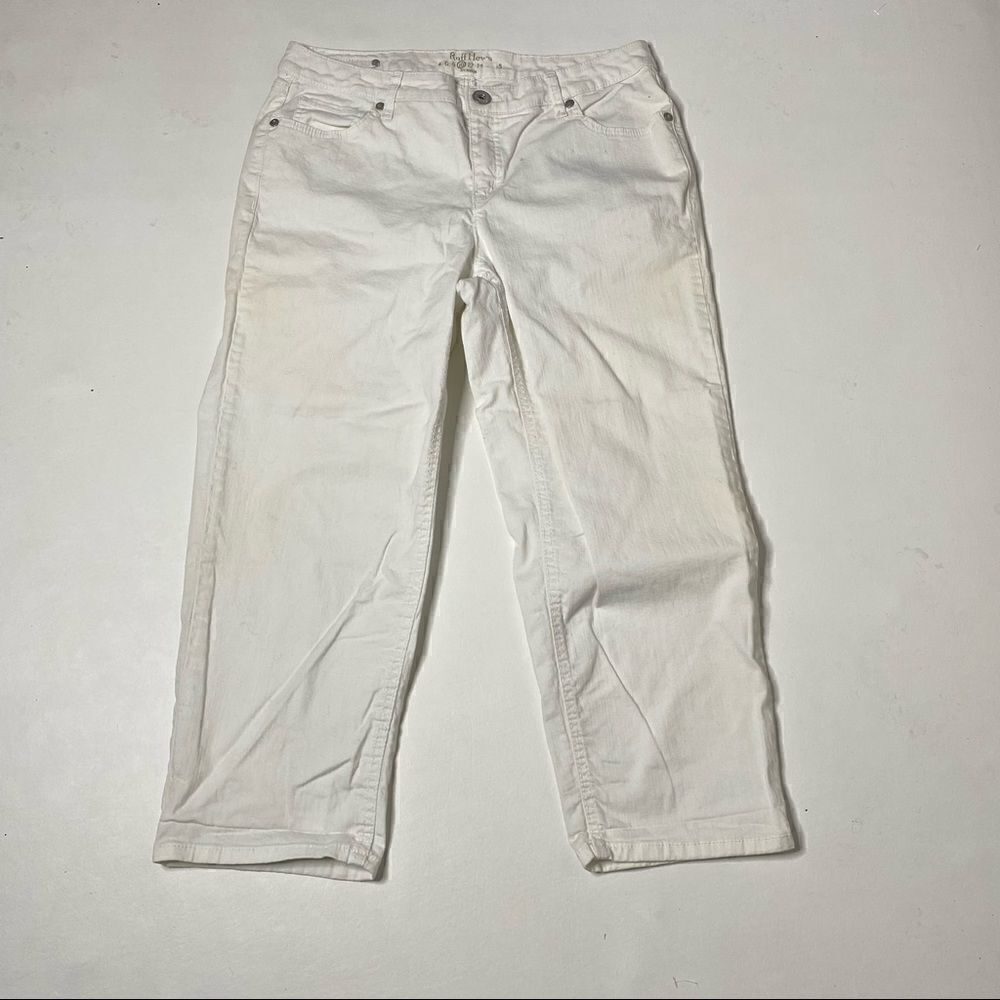 Ruff Hewn | White Denim Capri’s